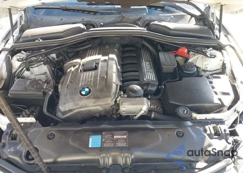 2007 BMW 525I z USA, uszkodzony, nr VIN WBANE535X7CY04047